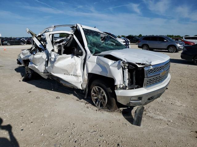 1GCVKREC6FZ443927 - 2015 CHEVROLET SILVERADO K1500 LT WHITE photo 4