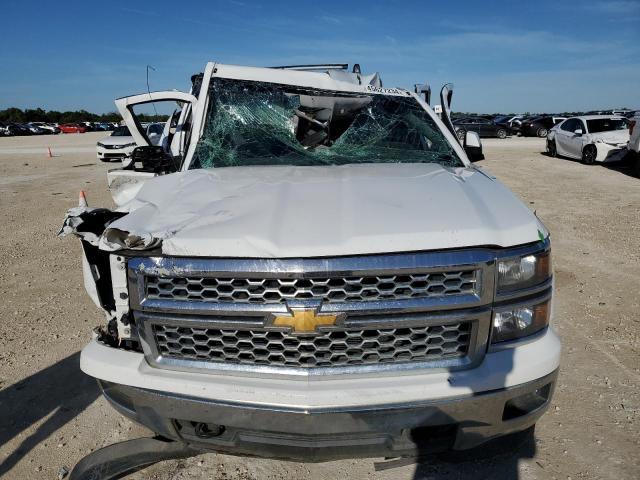 1GCVKREC6FZ443927 - 2015 CHEVROLET SILVERADO K1500 LT WHITE photo 5