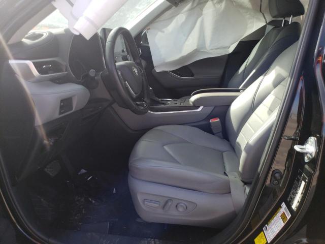 5TDGZRBH8MS118120 - 2021 TOYOTA HIGHLANDER XLE BLACK photo 7