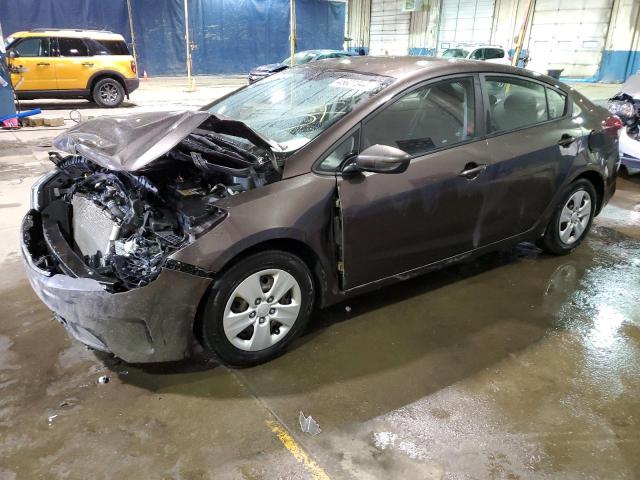 3KPFK4A75JE201943 - 2018 KIA FORTE LX BLACK photo 1