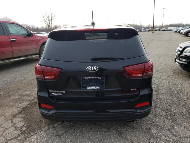 5XYPG4A31KG498166 - 2019 KIA SORENTO L BLACK photo 6