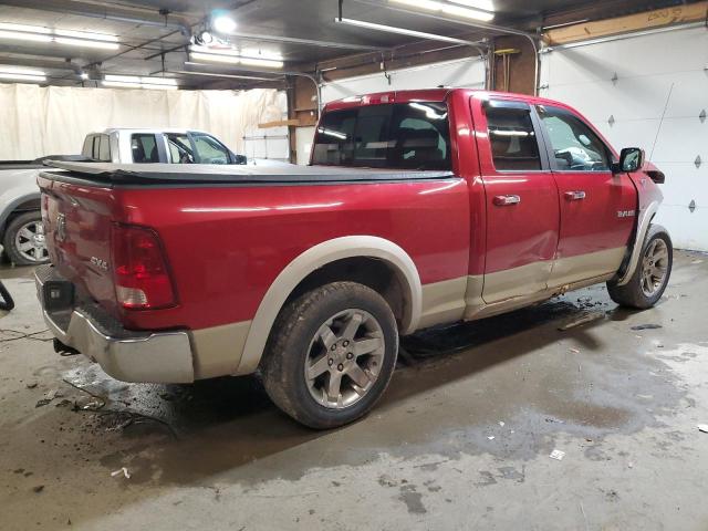 1D7RV1GT8AS113673 - 2010 DODGE RAM 1500 RED photo 3