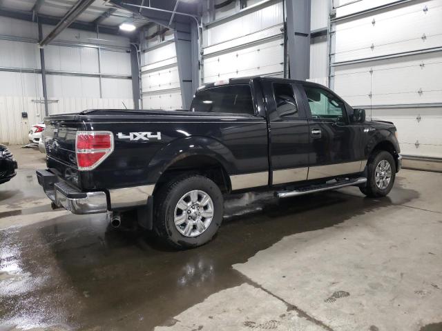 1FTFX1EV4AFB28840 - 2010 FORD F150 SUPER CAB BLACK photo 3