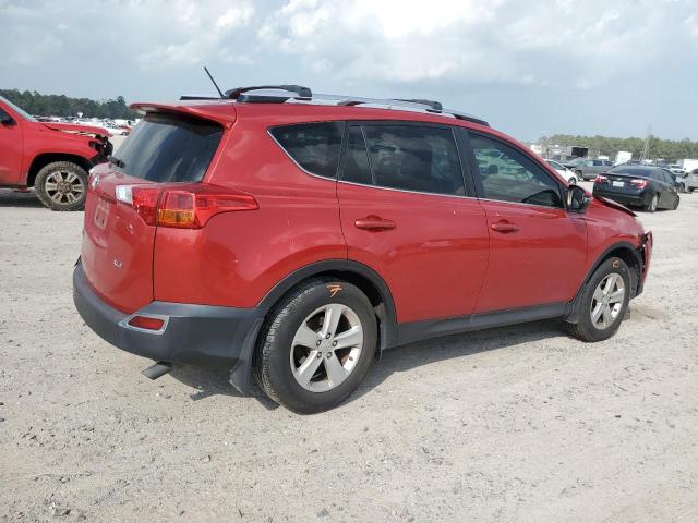 JTMWFREV4D5010217 - 2013 TOYOTA RAV4 XLE RED photo 3