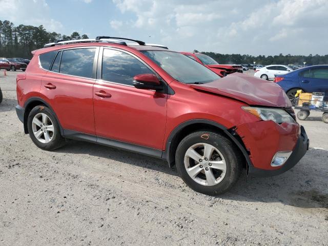 JTMWFREV4D5010217 - 2013 TOYOTA RAV4 XLE RED photo 4