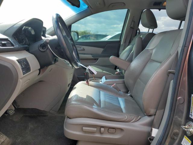 5FNRL5H69DB043845 - 2013 HONDA ODYSSEY EXL GRAY photo 7