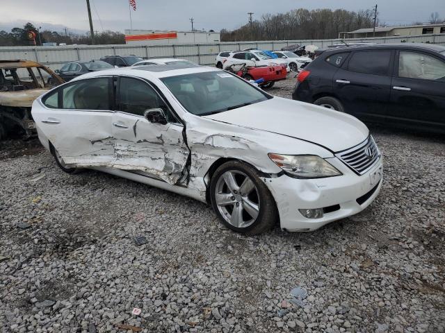 JTHBL5EF2A5097814 - 2010 LEXUS LS 460 WHITE photo 4