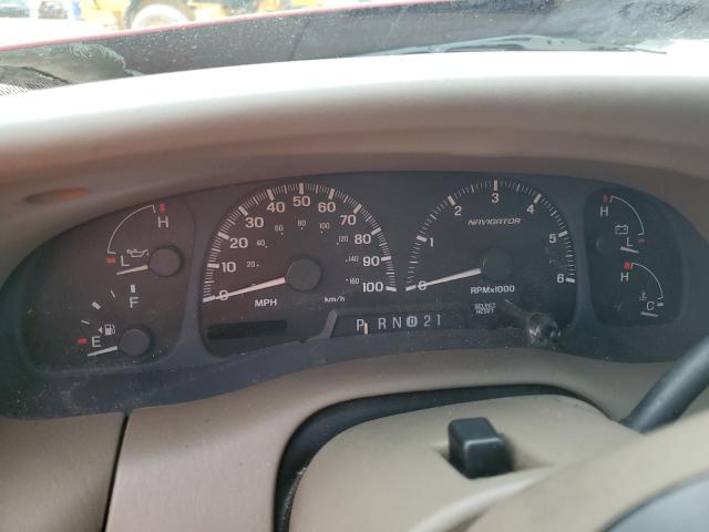 5LMEU27A6YLJ32011 - 2000 LINCOLN NAVIGATOR წითელი ფოტო 9