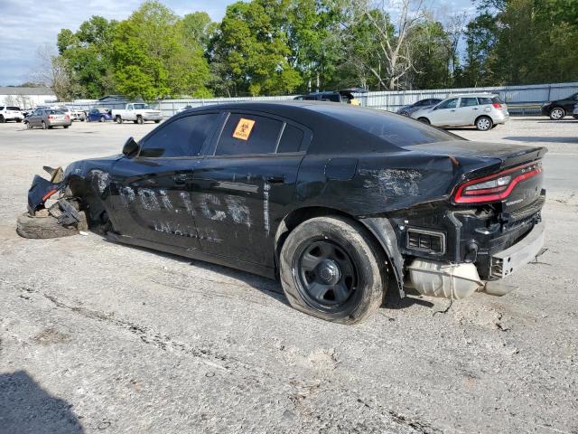 2C3CDXAT4KH605676 - 2019 DODGE CHARGER POLICE BLACK photo 2