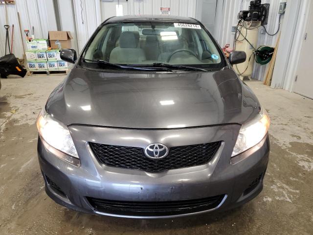 JTDBL40E099066141 - 2009 TOYOTA COROLLA BASE GRAY photo 5