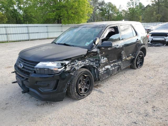 1FM5K8AR6JGB47763 - 2018 FORD EXPLORER POLICE INTERCEPTOR BLACK photo 1