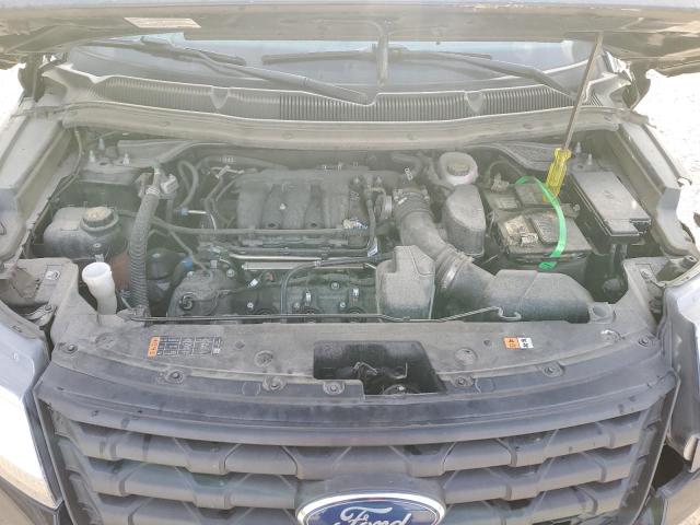 1FM5K8AR6JGB47763 - 2018 FORD EXPLORER POLICE INTERCEPTOR BLACK photo 12