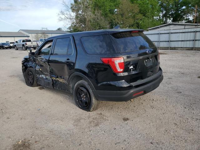 1FM5K8AR6JGB47763 - 2018 FORD EXPLORER POLICE INTERCEPTOR BLACK photo 2