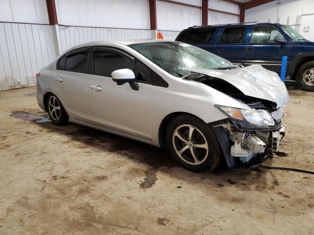 19XFB2F75FE270233 - 2015 HONDA CIVIC SE SILVER photo 4