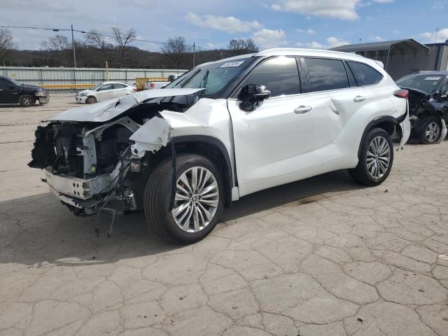 5TDFZRBH2NS189519 - 2022 TOYOTA HIGHLANDER PLATINUM WHITE photo 1