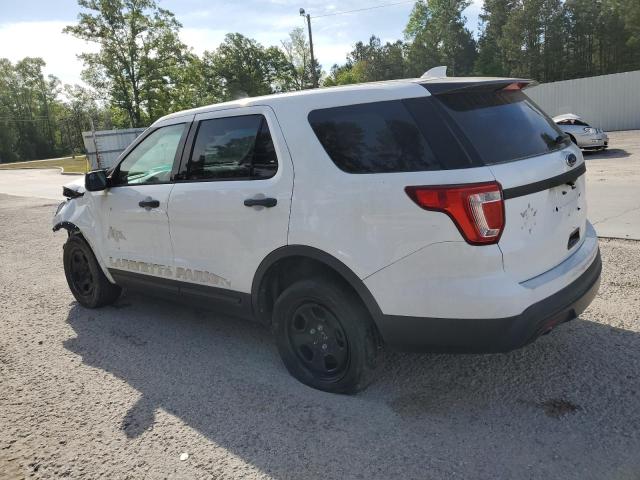 1FM5K8AR0GGC35796 - 2016 FORD EXPLORER POLICE INTERCEPTOR WHITE photo 2