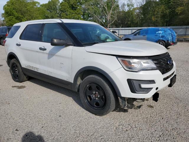 1FM5K8AR0GGC35796 - 2016 FORD EXPLORER POLICE INTERCEPTOR WHITE photo 4