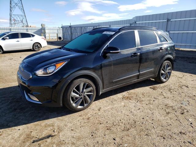 KNDCC3LC1H5083870 - 2017 KIA NIRO EX BLACK photo 1