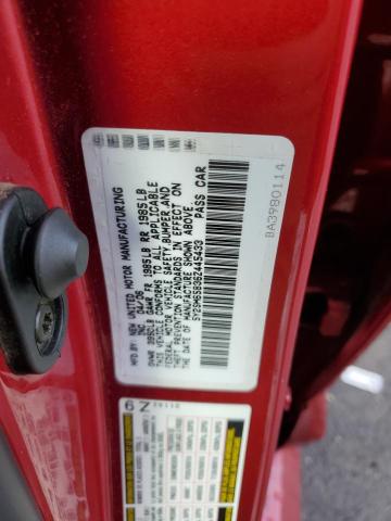 5Y2SM65836Z445433 - 2006 PONTIAC VIBE RED photo 12