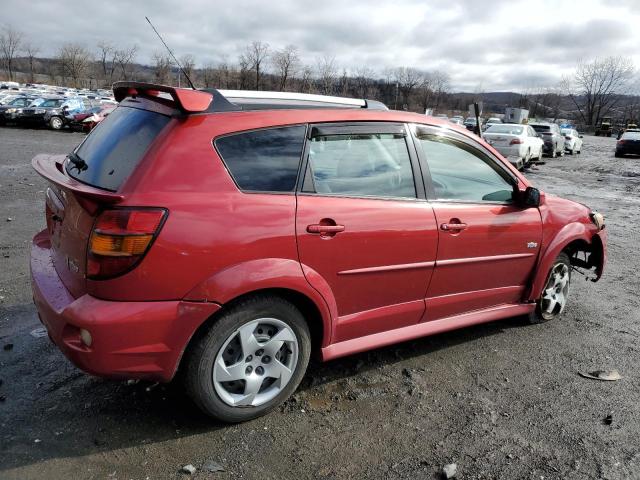 5Y2SM65836Z445433 - 2006 PONTIAC VIBE RED photo 3