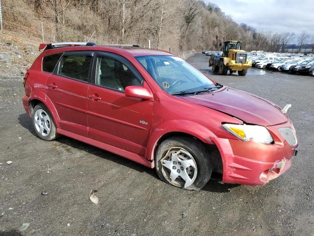 5Y2SM65836Z445433 - 2006 PONTIAC VIBE RED photo 4