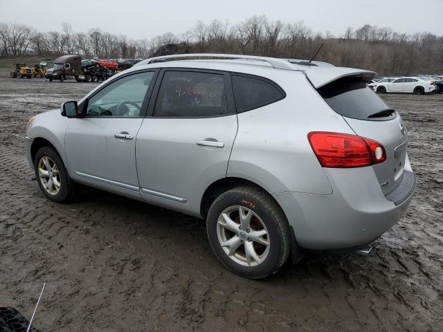 JN8AS5MV5BW678538 - 2011 NISSAN ROGUE S SILVER photo 2