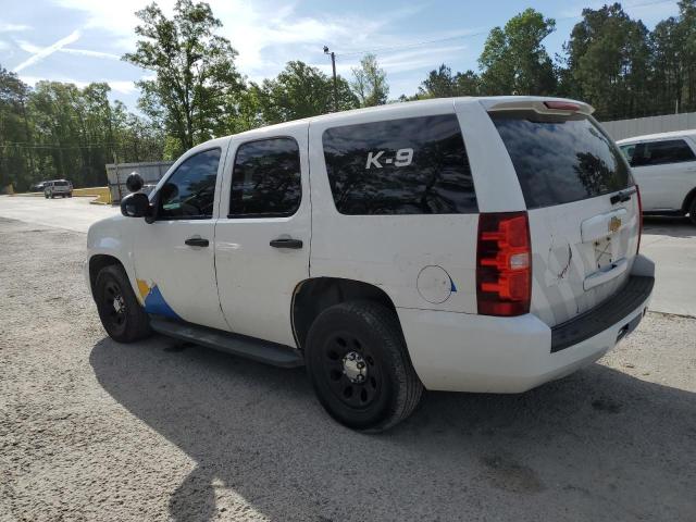 1GNLC2E00DR285526 - 2013 CHEVROLET TAHOE POLICE WHITE photo 2