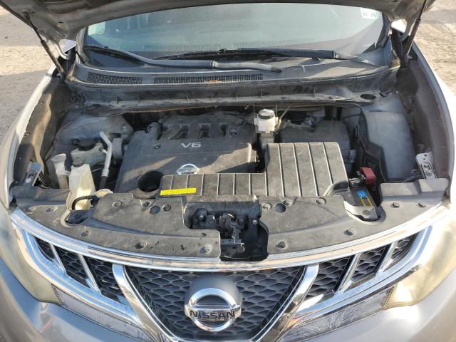 JN8AZ1MUXBW068369 - 2011 NISSAN MURANO S CHARCOAL photo 11