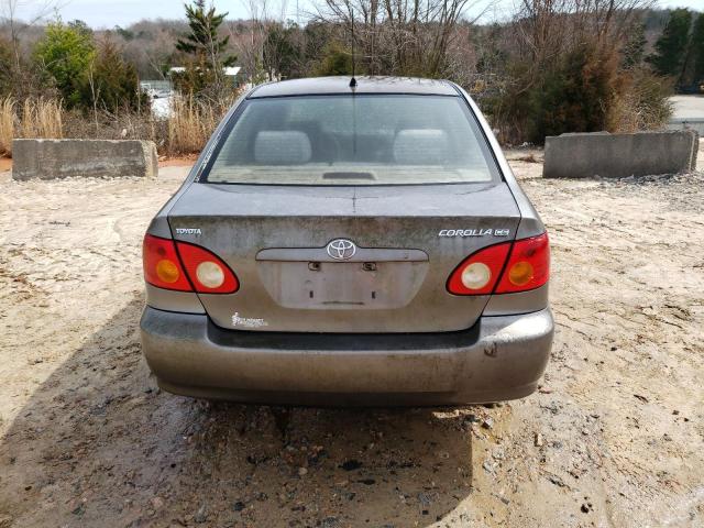 1NXBR32E94Z336782 - 2004 TOYOTA COROLLA CE GRAY photo 6