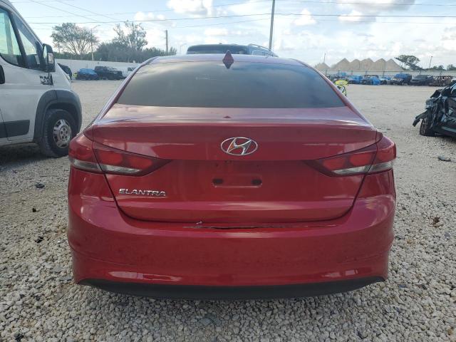 5NPD84LF8HH031576 - 2017 HYUNDAI ELANTRA SE RED photo 6