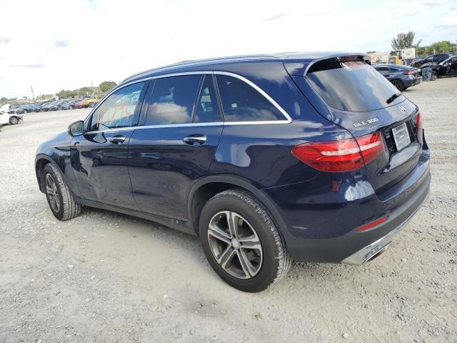 WDC0G4KB3HF154853 - 2017 MERCEDES-BENZ GLC 300 4MATIC BLUE photo 2