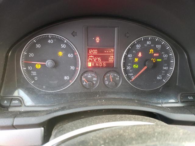 3VWEG71K37M068727 - 2007 VOLKSWAGEN JETTA WOLFSBURG 银色 照片 9