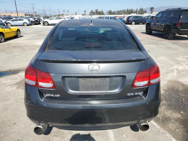 JTHBE96S280040601 - 2008 LEXUS GS 350 GRAY photo 6