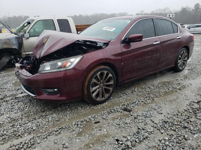 1HGCR2F59EA170149 - 2014 HONDA ACCORD SPORT BURGUNDY photo 1