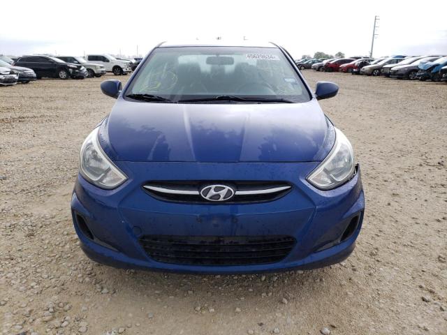 KMHCT4AE5FU861113 - 2015 HYUNDAI ACCENT GLS BLUE photo 5