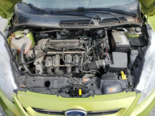 3FADP4EJ7CM126109 - 2012 FORD FIESTA SE GREEN photo 11