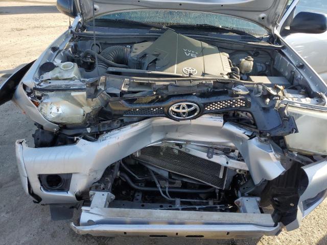 5TFJU4GN6DX036354 - 2013 TOYOTA TACOMA DOUBLE CAB PRERUNNER SILVER photo 11