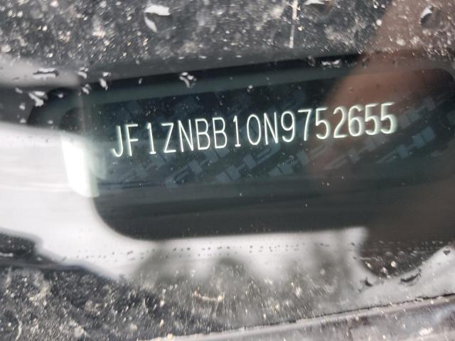 JF1ZNBB10N9752655 - 2022 TOYOTA GR 86 BLACK photo 12