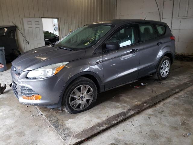 1FMCU0F7XEUB21796 - 2014 FORD ESCAPE S GRAY photo 1