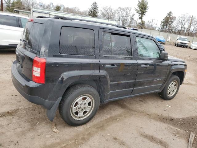 1C4NJRBB3DD180711 - 2013 JEEP PATRIOT SPORT შავი ფოტო 3