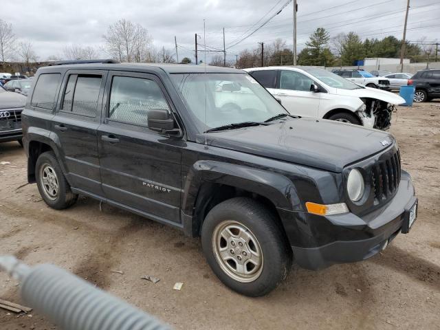 1C4NJRBB3DD180711 - 2013 JEEP PATRIOT SPORT შავი ფოტო 4