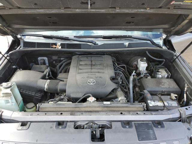 5TFEM5F18KX141240 - 2019 TOYOTA TUNDRA CREWMAX SR5 GRAY photo 11