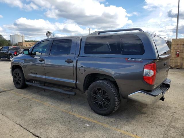 5TFEM5F18KX141240 - 2019 TOYOTA TUNDRA CREWMAX SR5 GRAY photo 2