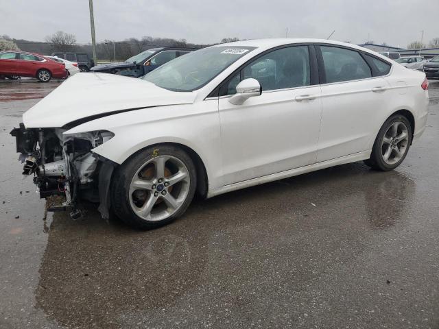 3FA6P0HR1DR181405 - 2013 FORD FUSION SE WHITE photo 1