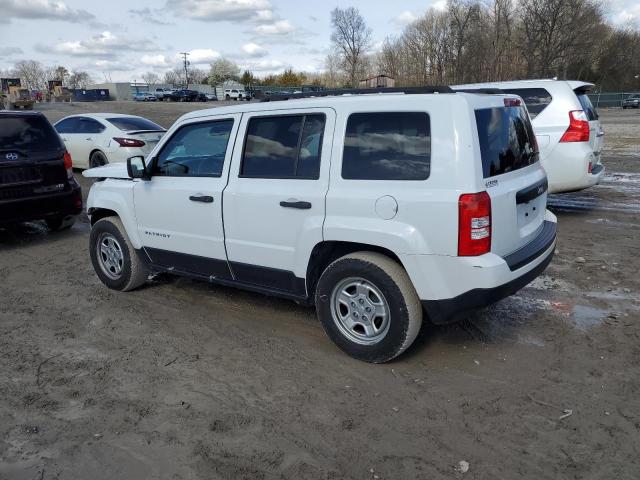 1C4NJPBB3GD748061 - 2016 JEEP PATRIOT SPORT WHITE photo 2