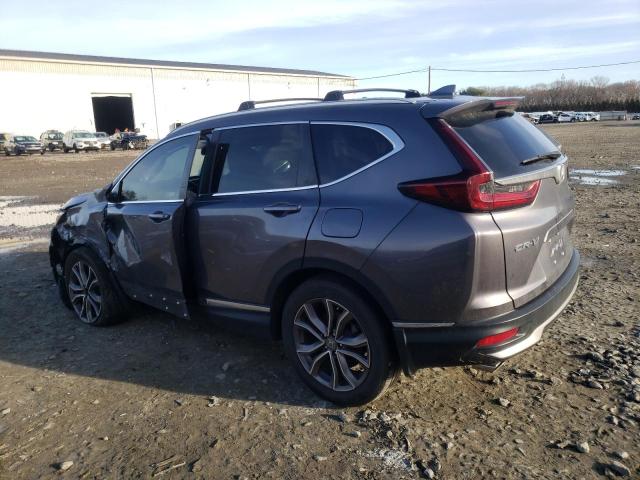 2HKRW2H92MH614951 - 2021 HONDA CR-V TOURING GRAY photo 2