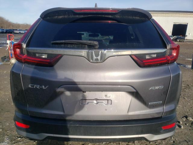 2HKRW2H92MH614951 - 2021 HONDA CR-V TOURING GRAY photo 6