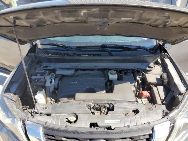 5N1DR2MN7HC641077 - 2017 NISSAN PATHFINDER S 灰色 照片 12