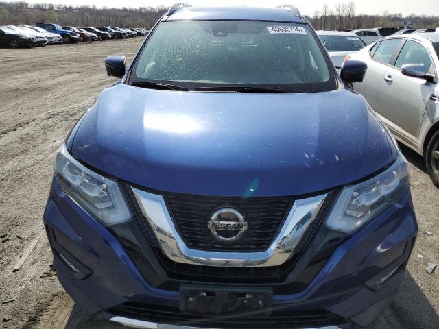 5N1AT2MT9KC824765 - 2019 NISSAN ROGUE S BLUE photo 5