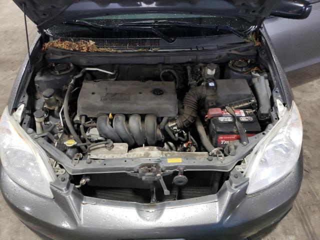 2T1KR32E97C673166 - 2007 TOYOTA COROLLA MA XR GRAY photo 11